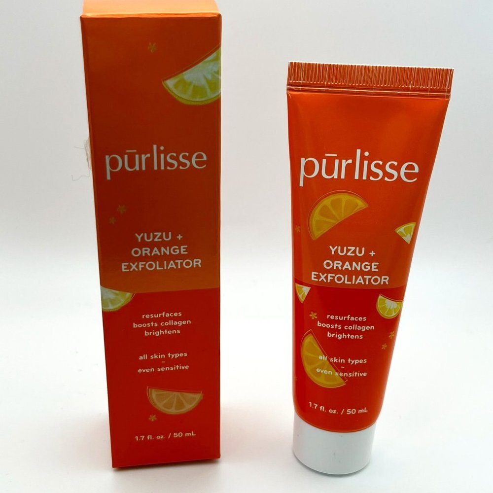 3/$30🆕 Purlisse Yuzu + Orange Exfoliator Face Polish 50 ml